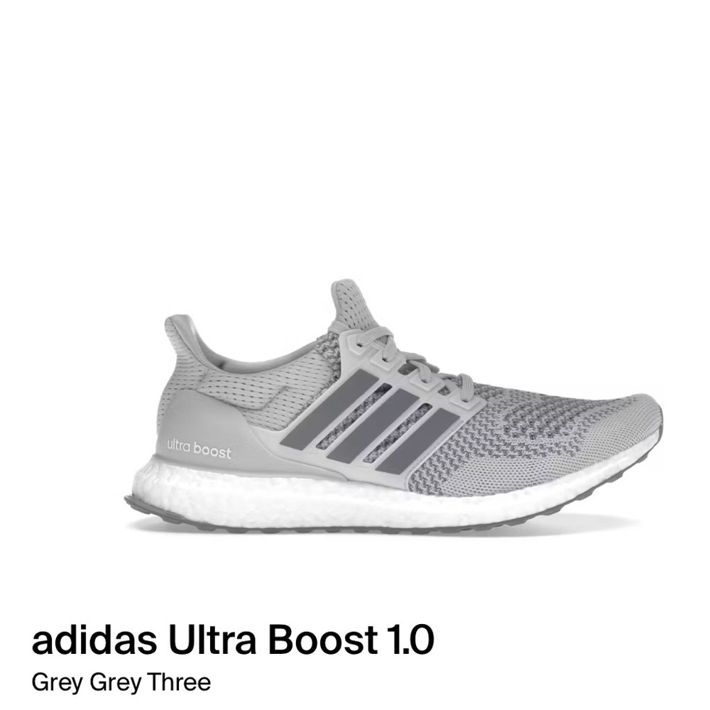 Adidas Ultra Boost 1.0 Men's Athletic Shoes - Gray